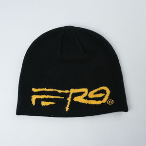 Jacquard Winter Knitted Logo Beanie Hat Cuffed Black Beanies Patch 50 colores para hombres y mujeres 2025 - Product Image 2