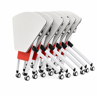Table de formation empilable avec roulettes, pliable, pour salle de classe et centre de formation, acceptant la personnalisation OEM