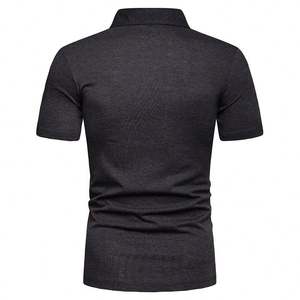 Polos d'affaires personnalisés polos décontractés hommes golf pas cher respirant hommes polos t-shirts hommes respirant promotionnel polos t-shirts 2025 - Product Image 2