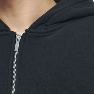 High Quality <b>Oversize</b> Zip up Hoodie Custom logo Loose Warm Puff Print <b>Cardigans</b> With Zipper Hoodie for <b>Men</b> - Product Image 5