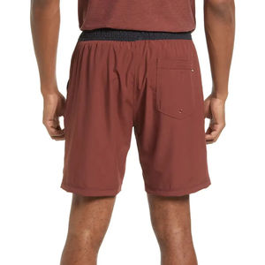 Vente en gros 100% toile de coton respirant séchage rapide cordon de serrage taille sport décontracté style cargo shorts pour hommes sur mesure en plein air - Product Image 2