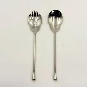 Stainless Steel Salad <b>Spoon</b> Pasta Fork Salad Fork <b>Spoon</b> <b>Serving</b> <b>Spoon</b> Salad Server - Product Image 4