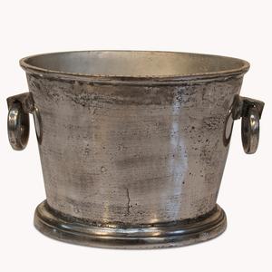 Aluminum Nickel Plated Solid Wine <b>Cooler</b> Handmade Beverage Tub Wine Metal <b>Ice</b> Bucket for Bar and Restaurants - Product Image 2