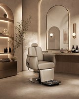 DECORS ALL Chaise de salon minimaliste en cuir PU, inclinable et réglable, pour usage commercial et esthétique