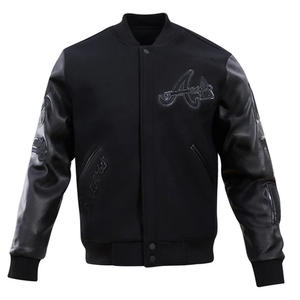 OEM Apparel Custom Manufacturer High Quality Brand <b>Jacket</b> Vintage Winter and Fall <b>Men's</b> Baseball Letterman Varsity <b>Jackets</b> - Product Image 2