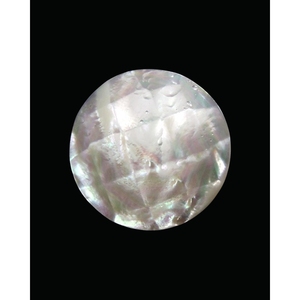 Perlas Sueltas de Madreperla Blanca Redondas Facetadas Naturales para la Elaboración de Joyas - Product Image 1