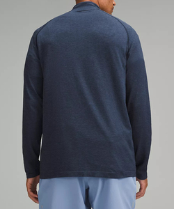 Sudadera Clásica con Cierre de Cremallera de un Cuarto, Corte Holgado, Transpirable, Cuello Redondo para Hombre, Sudadera Esencial Suave, Cálida y Cómoda para Hombre - Product Image 2