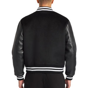 Veste universitaire classique personnalisée, style bomber, veste de baseball, veste d'équipe scolaire, veste en laine/cuir, veste universitaire pour garçons - Product Image 3