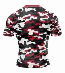 Ensemble Rash Guard de Compression Imprimé Personnalisé pour Hommes – Short de Combat Jiu Jitsu BJJ MMA - Product Image 2