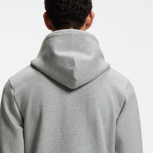 Ensemble de survêtement deux pièces pour homme en matière chaude, style décontracté, avec poignets côtelés, poches latérales et capuche, pour les acheteurs en gros, hiver - Product Image 4