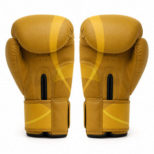 Heavy Duty PU Leather Fighting Training Boxing <b>Gloves</b> Professional Adjustable Wrist Support Boxing <b>Gloves</b> - Product Image 5