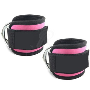 สายรัดข้อเท้าเหล็กแบบ D-Ring ทำจากนีโอพรีน กันลื่น ปรับได้ รองรับข้อเท้าอย่างมืออาชีพ ป้องกันอย่างมีประสิทธิภาพ ช่วยรักษาความอบอุ่น เหมาะสำหรับการออกกำลังกาย RC - Product Image 4