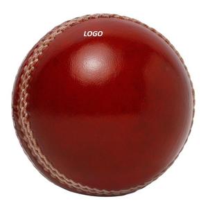 Balles de cricket en cuir de qualité supérieure Logo personnalisé à forte adhérence Nouveaux vêtements de sport Balles de cricket dures à haute pression - Product Image 6