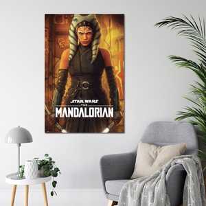 Affiche de style moderne The Mandalorian, Ahsoka Tano, art mural sur toile - Product Image 3