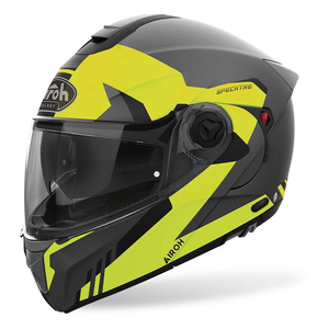 Casco Modulare Flip-Up Airoh SPECKTRE con Doppia Visiera, Certificato DOT, Guscio in Fibra di Vetro e PC, Design Predator, Chiusura Rapida - Product Image 2