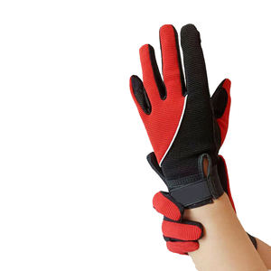 Gants d'équitation pour femmes Cuir Meilleures couleurs Mode Léger Confortable Gants d'équitation équestre Vente en gros - Product Image 1