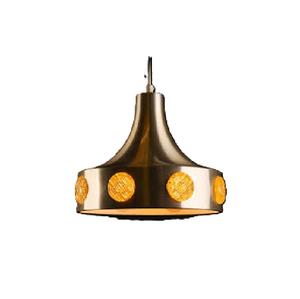 Lampe suspendue vintage industrielle marocaine en laiton percée à la main lampe suspendue décorative taille personnalisée forme couleur - Product Image 5