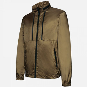 Wholesale Men's <b>Winter</b> Windbreaker Jacket Unisex Hooded High Street Style Waterproof Breathable Quick Dry Nylon/Polyester Zipper - Product Image 4