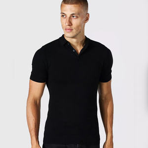 Nouveau design Polo de golf pour hommes, chemises de golf de marque classique pour adultes, en coton, tricotées, d'affaires personnalisées et décontractées - Product Image 3