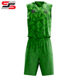 Uniforme de baloncesto estampado personalizado para hombre, ropa deportiva de último diseño, conjuntos transpirables de talla grande para la temporada de verano - Product Image 1