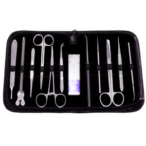 Kit de Disección de Acero Inoxidable de 22 Piezas con Estuche, Instrumentos Quirúrgicos para Estudiantes de Biología y Veterinaria, Uso Hospitalario, OEM Disponible - Product Image 1
