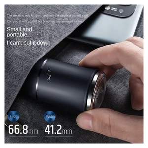 Afeitadora Eléctrica Portátil de Una Sola Cabeza, Maquinilla de Afeitar Automática para Barba, Azul Degradado, Lavable, Compacta, Compatible con Carga en Coche, para Cara - Product Image 1