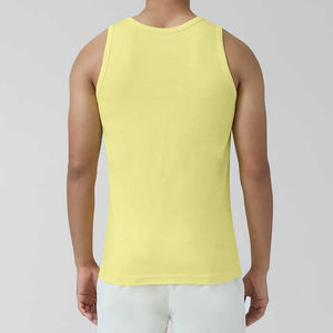 Camiseta sin Mangas para Hombre, Nueva Llegada 2025, Color Sólido Personalizado, Secado Rápido, Venta al por Mayor, con Servicio OEM, Elegante - Product Image 4