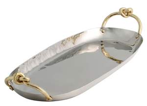 Bandeja de ramadán de latón de alta calidad para guardar dátiles, frutas, dulces y tazas de café árabes en las noches de Ramadán - Product Image 5