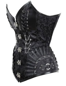 ZOAR GROUP Real Leather Women's Sexy Overbust Shapewear Corsé moderno para tallas grandes OEM Transpirable Shapers - Product Image 5