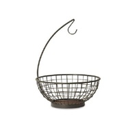Panier de rangement vintage à trois niveaux en fil de fer, présentoir à fruits et légumes à trois niveaux, support de vaisselle multifonction durable