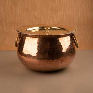 HANDI DE COBRE MARTILLADO DE PRIMERA CLASIFICACIÓN EN PLATO DE SERVICIO DE COBRE DE NUEVO LOOK EN NUEVO ESTILO PARA HOTELES Utensilios de cocina - Product Image 4