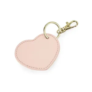 Boutique Personalized Leather <b>Keychain</b> in Heart Key Clip Design <b>Custom</b> Gadgets - Product Image 4