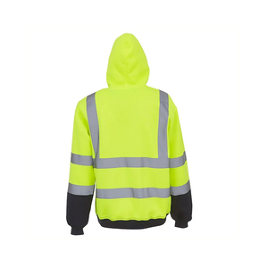 Hi Vis Winter Workwear Reflective Safety Hoodie Ligero Impermeable Mangas largas para tráfico rodado y uso industrial - Product Image 2