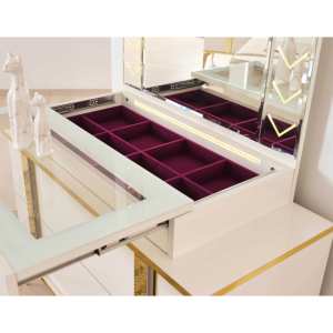 Juego de Dormitorio Tapizado Boss Gold de Athome BOSSGOLD01 con Armario Corredizo y Cama - Product Image 3