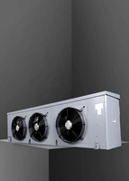 Evaporador Espiral Jinlang |   Descongelador Eléctrico de Acero Inoxidable con 3 Ventiladores para Cámaras Frigoríficas Comerciales en Hoteles, Granjas e Industria