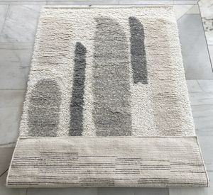 Prix usine tapis marocain de luxe noué à la main 100% laine naturelle colorée écologique à la main coupe Pile Technique pour la maison - Product Image 3