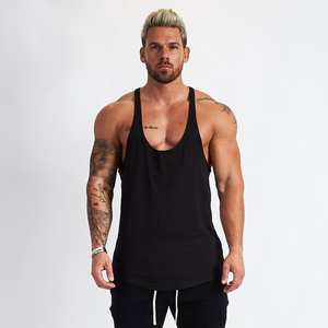 Nouveau débardeur de musculation pour hommes, débardeur de sport sans manches, chemise de base - Product Image 2