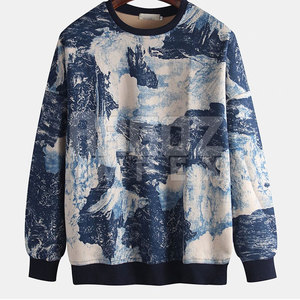 Sweat-shirts d'hiver pour hommes grande taille - Design uni 100% polyester Couleurs personnalisées - Product Image 1