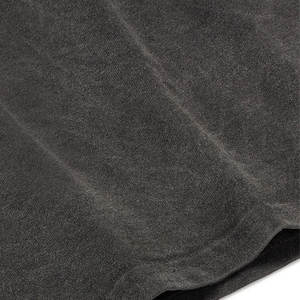 T-shirt personnalisé pour homme, noir, 100% coton, de haute qualité, lourd - Product Image 4