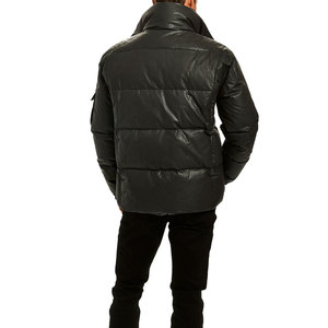 Wholesale <b>Plus</b> <b>Size</b> Spring Hooded Bubble Puffer Jacket <b>Men</b> Custom Logo Outdoor Warm <b>Coat</b> Cotton Filled Streetwear - Product Image 6