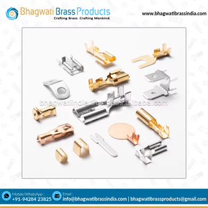 Borne à sertir en métal en laiton du fabricant indien pour connecteurs de câbles électriques Prix bas sur les bornes de connexion de fil - Product Image 2