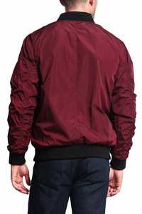 2025 bouton couvert Satin Varsity vestes en gros Satin hommes vestes vêtements pour hommes nouvelle grande taille Satin Letterman vestes - Product Image 4