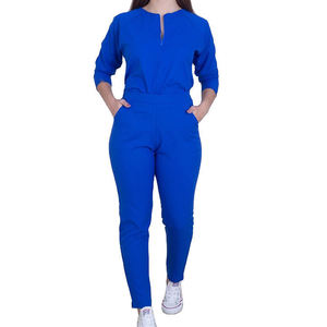 Conjuntos de uniformes médicos de manga corta para mujer, a la moda, baratos, unisex - Product Image 3