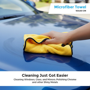 Toalla de Microfibra Clayton 160x60cm 600GSM de Alta Calidad, Secado Rápido y Ultra Suave, Paño de Limpieza Resistente - Product Image 3