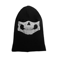 Cagoule ouverte personnalisable couleur unie haute qualité réglable unisexe pour le sport, masque de ski, casque de course avec logo brodé sur mesure OEM