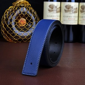 Cinturones de marca para hombre, hebilla de alta calidad, correa para hombre, pretina de cuero genuino, cinturón Ceinture para hombre sin hebilla de 3,8 cm H - Product Image 4