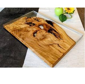 Tabla de cortar frutas portátil de madera, tabla de cortar de madera de acacia ecológica y sostenible. - Product Image 4