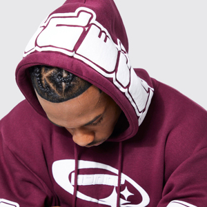 OEM <b>Free</b> Sample Men Hoodies100%Cotton Blank Heavy <b>Weight</b> Puff Print Oversize Pullover Puff Printing Hoodies - Product Image 6