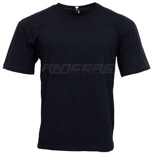 Camisetas Gráficas Extra Grandes, Moda de Verano, Manga Corta, Nuevo Diseño, Estampado en la Parte Posterior, Logotipo Personalizado, Camiseta Negra para Hombre - Product Image 2