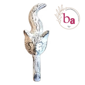 ตะขอแขวนเสื้อโค้ทติดผนังแบบโบราณสีขาวแนวชนบทสำหรับ206 - Product Image 1